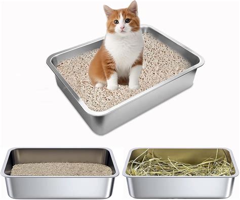 how to clean a stainless steel litter box|stainless steel litter box cleaner.